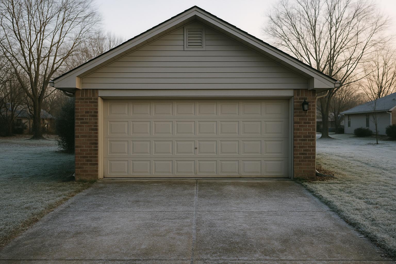 What to Do When Your Garage Door Won't Open in Cold Weather
